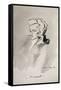 Wolfgang Amadeus Mozart-French School-Framed Stretched Canvas