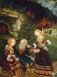 Lot and His Daughters, 1528-Wolfgang Krodel-Stretched Canvas