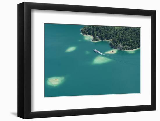 Wolfgangsee, Ship, St Gilgen, Austria, Salzburg State-Frank Fleischmann-Framed Photographic Print