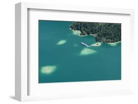 Wolfgangsee, Ship, St Gilgen, Austria, Salzburg State-Frank Fleischmann-Framed Photographic Print