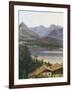 Wolfgangsee-Ferdinand Georg Waldmuller-Framed Giclee Print