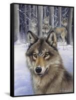 Wolfpack-Harro Maass-Framed Stretched Canvas