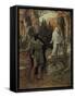 Wolfram Looked after Her-Ferdinand Lecke-Framed Stretched Canvas