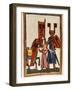 Wolfram Von Eschenbach (Ca.1170-1220), German Poet, Author of 'Parzival', with Harness and…-null-Framed Premium Giclee Print