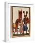 Wolfram Von Eschenbach (Ca.1170-1220), German Poet, Author of 'Parzival', with Harness and…-null-Framed Premium Giclee Print