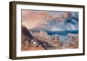 Wolfs Hope, from The Bride of Lammermoor-J M W Turner-Framed Giclee Print