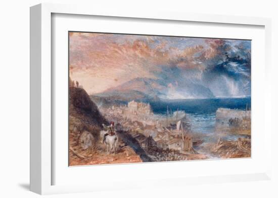 Wolfs Hope, from The Bride of Lammermoor-J M W Turner-Framed Giclee Print