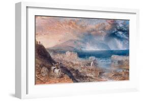 Wolfs Hope, from The Bride of Lammermoor-J M W Turner-Framed Giclee Print