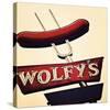 Wolfy’s-Tracey Capone-Stretched Canvas