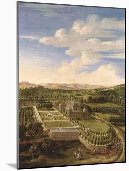 Wollaton Hall and Park, Nottingham, 1697-Jan Siberechts-Mounted Giclee Print