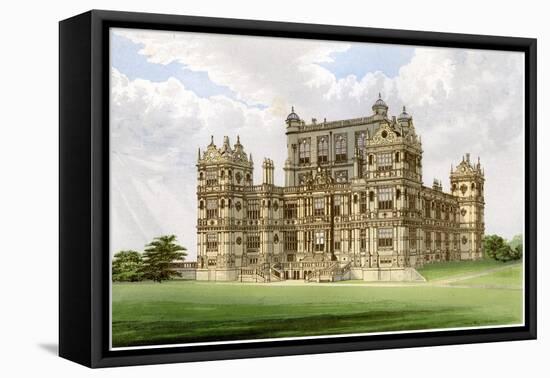 Wollaton Hall, Nottingham, Nottinghamshire, Home of Lord Middleton, C1880-Benjamin Fawcett-Framed Stretched Canvas