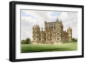 Wollaton Hall, Nottingham, Nottinghamshire, Home of Lord Middleton, C1880-Benjamin Fawcett-Framed Giclee Print