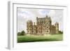 Wollaton Hall, Nottingham, Nottinghamshire, Home of Lord Middleton, C1880-Benjamin Fawcett-Framed Giclee Print