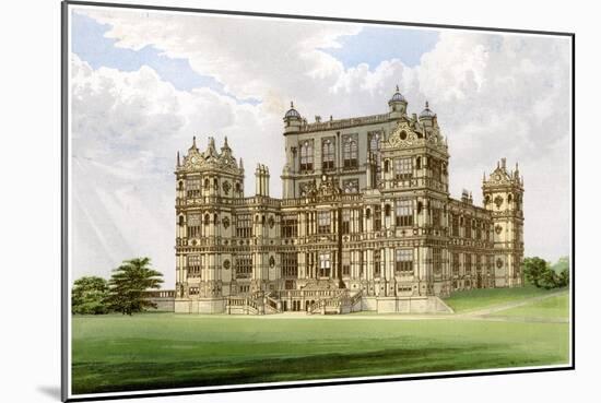 Wollaton Hall, Nottingham, Nottinghamshire, Home of Lord Middleton, C1880-Benjamin Fawcett-Mounted Giclee Print