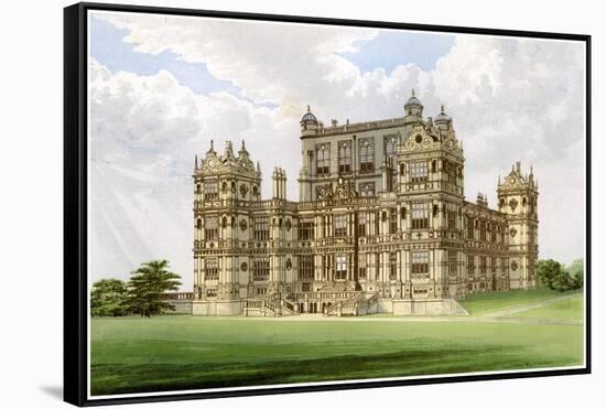 Wollaton Hall, Nottingham, Nottinghamshire, Home of Lord Middleton, C1880-Benjamin Fawcett-Framed Stretched Canvas