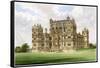 Wollaton Hall, Nottingham, Nottinghamshire, Home of Lord Middleton, C1880-Benjamin Fawcett-Framed Stretched Canvas