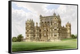 Wollaton Hall, Nottingham, Nottinghamshire, Home of Lord Middleton, C1880-Benjamin Fawcett-Framed Stretched Canvas