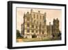 Wollaton Hall, Nottinghamshire, 1600, Illustration from 'Architecture of the Middle Ages', 1838-Joseph Nash-Framed Giclee Print