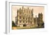 Wollaton Hall, Nottinghamshire, 1600, Illustration from 'Architecture of the Middle Ages', 1838-Joseph Nash-Framed Giclee Print