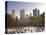 Wollman Icerink at Central Park, Manhattan, New York City, USA-Alan Copson-Stretched Canvas