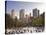 Wollman Icerink at Central Park, Manhattan, New York City, USA-Alan Copson-Stretched Canvas