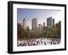 Wollman Icerink at Central Park, Manhattan, New York City, USA-Alan Copson-Framed Premium Photographic Print