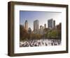 Wollman Icerink at Central Park, Manhattan, New York City, USA-Alan Copson-Framed Photographic Print