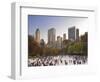 Wollman Icerink at Central Park, Manhattan, New York City, USA-Alan Copson-Framed Photographic Print