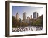 Wollman Icerink at Central Park, Manhattan, New York City, USA-Alan Copson-Framed Photographic Print