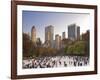 Wollman Icerink at Central Park, Manhattan, New York City, USA-Alan Copson-Framed Photographic Print