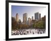 Wollman Icerink at Central Park, Manhattan, New York City, USA-Alan Copson-Framed Photographic Print