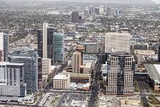 Aerial View of Downtown Phoenix, Arizona-Wollwerth Imagery-Photographic Print