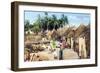 Wolof, or Ouolof Village, Senegal, 20th Century-null-Framed Giclee Print