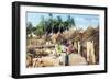 Wolof, or Ouolof Village, Senegal, 20th Century-null-Framed Giclee Print
