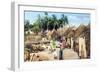 Wolof, or Ouolof Village, Senegal, 20th Century-null-Framed Giclee Print