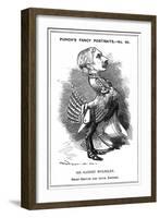 Wolseley Cartoon-Linley Sambourne-Framed Art Print