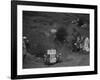 Wolseley competing in the MG Car Club Abingdon Trial/Rally, 1939-Bill Brunell-Framed Photographic Print