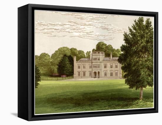 Wolseley Hall, Staffordshire, Home of Baronet Wolseley, C1880-Benjamin Fawcett-Framed Stretched Canvas