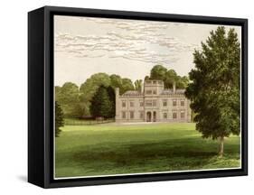 Wolseley Hall, Staffordshire, Home of Baronet Wolseley, C1880-Benjamin Fawcett-Framed Stretched Canvas