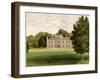 Wolseley Hall, Staffordshire, Home of Baronet Wolseley, C1880-Benjamin Fawcett-Framed Giclee Print