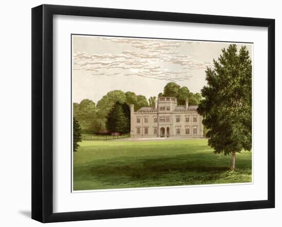 Wolseley Hall, Staffordshire, Home of Baronet Wolseley, C1880-Benjamin Fawcett-Framed Giclee Print