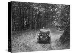 Wolseley Hornet McEvoy Special, B&HMC Brighton-Beer Trial, Fingle Bridge Hill, Devon, 1934-Bill Brunell-Stretched Canvas