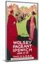 Wolsey Pageant Ipswich-null-Mounted Art Print