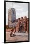 Wolsey's Gate and St Peter's Church, Ipswich-Alfred Robert Quinton-Framed Giclee Print