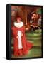 Wolsey's Interview with King Henry Viii-Stephen Reid-Framed Stretched Canvas