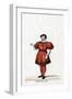 Wolsey's Secretary, Costume Design for Shakespeare's Play, Henry VIII, 19th Century-null-Framed Giclee Print