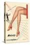 Wolsey Womens Hosiery Stockings Nylons, UK, 1940-null-Stretched Canvas