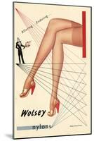 Wolsey Womens Hosiery Stockings Nylons, UK, 1940-null-Mounted Giclee Print