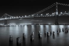 The San Francisco Bay Bridge at Night-Wolterk-Photographic Print