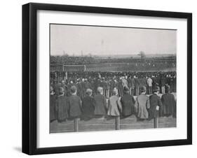 Wolverhampton Wanderers Vs Everton at Fallowfield Manchester-null-Framed Photographic Print